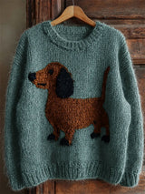 Pullover mit Hund