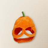 Halloweenská čepička ve tvaru dýně