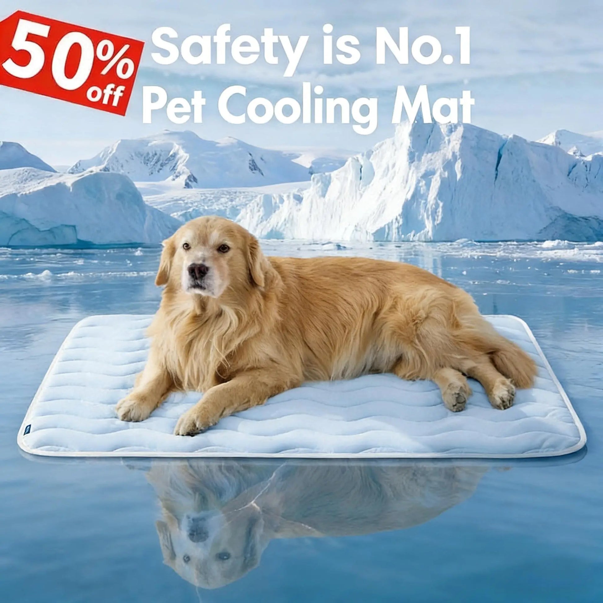 Bedsure Cooling Thin & Thick Mat for Dogs – Q-MAX>0.4 Washable Pet Cooling Pad, No Gel, No Electric, Non-Slip Summer Crate Bed for Large Dogs Summervibes